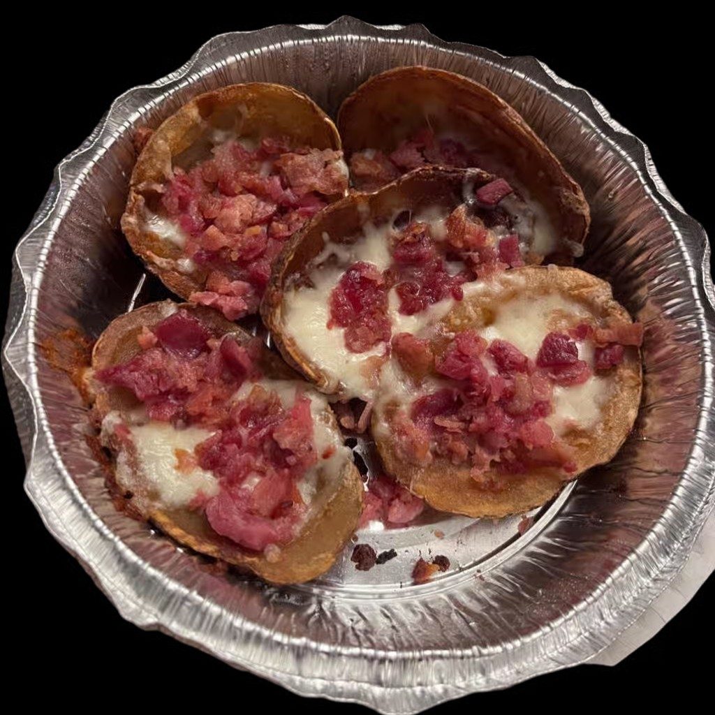 Loaded Potato Skins.