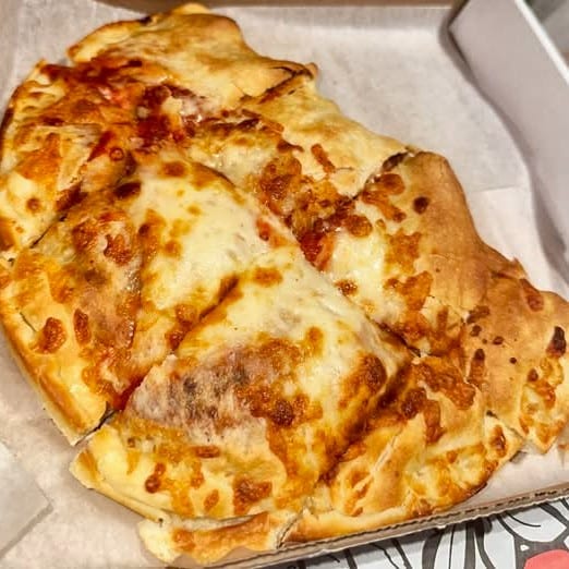 Eggplant Parm Calzone.