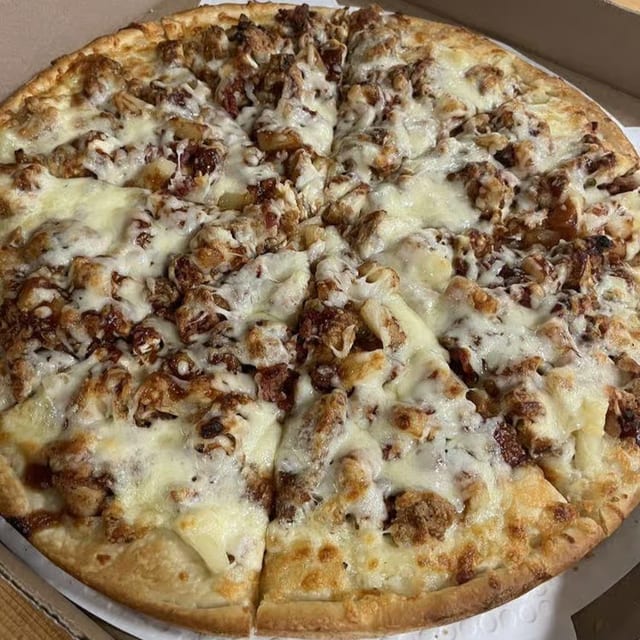 BBQ Lover Pizza.
