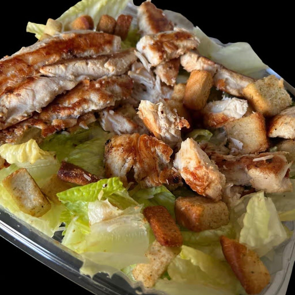 Chicken Caesar Salad.