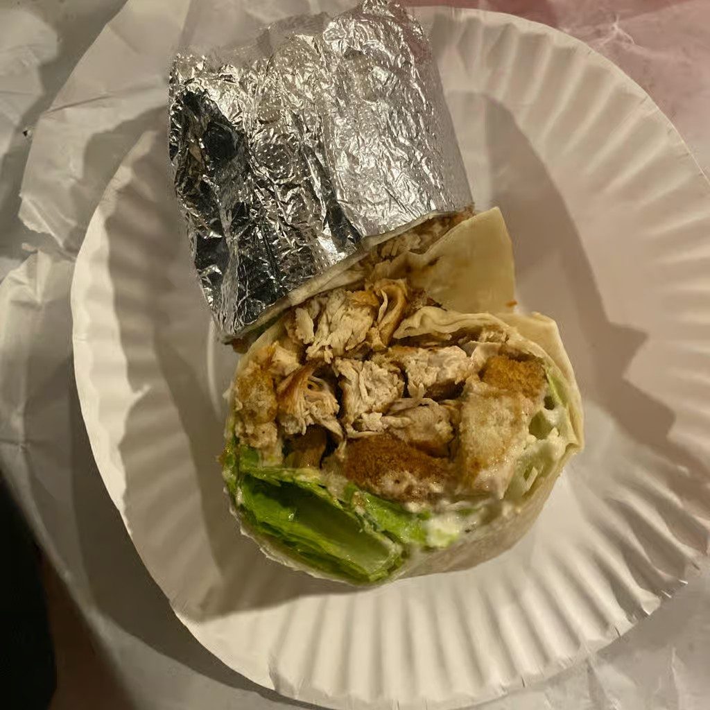 Chicken Caesar Wrap.