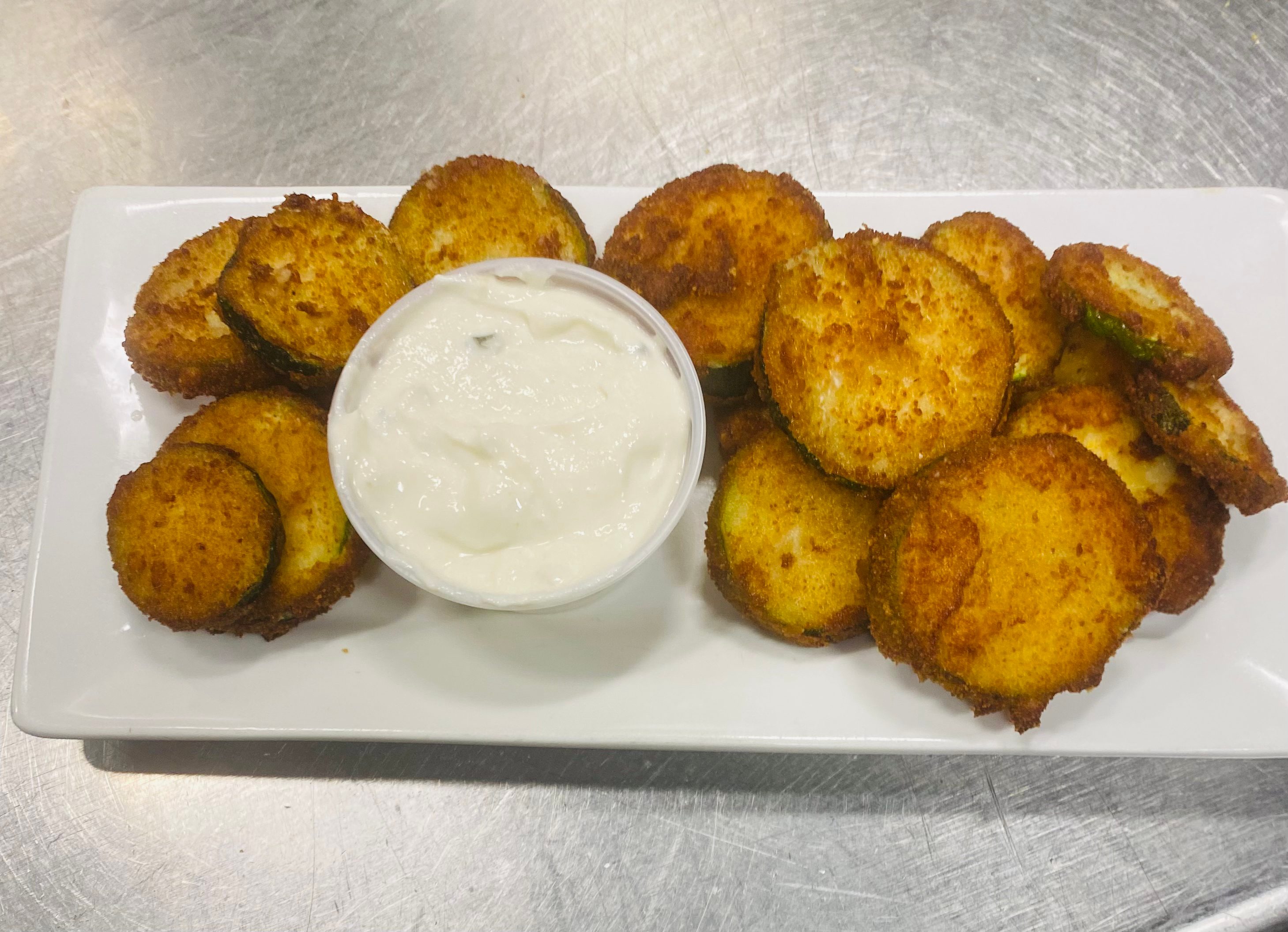 Fried Zucchini.