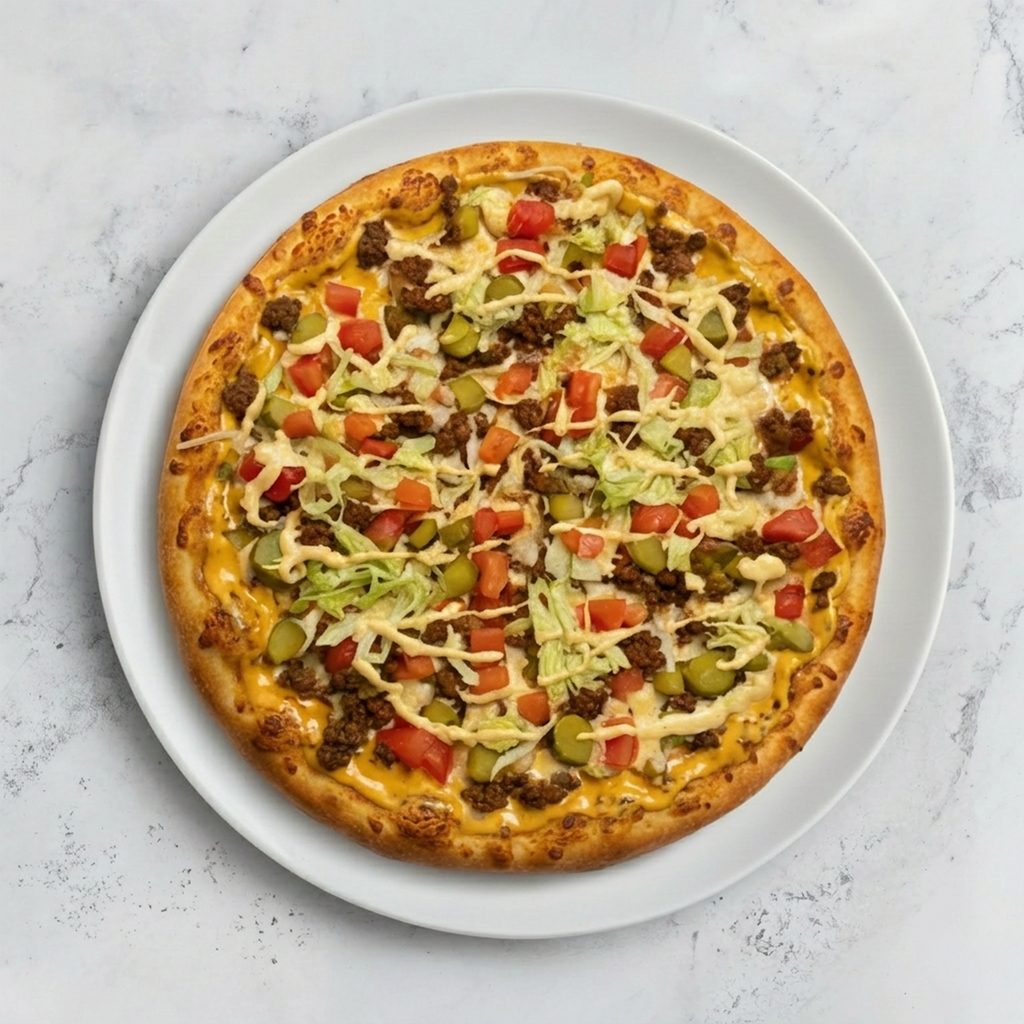 Big Mac Pizza.