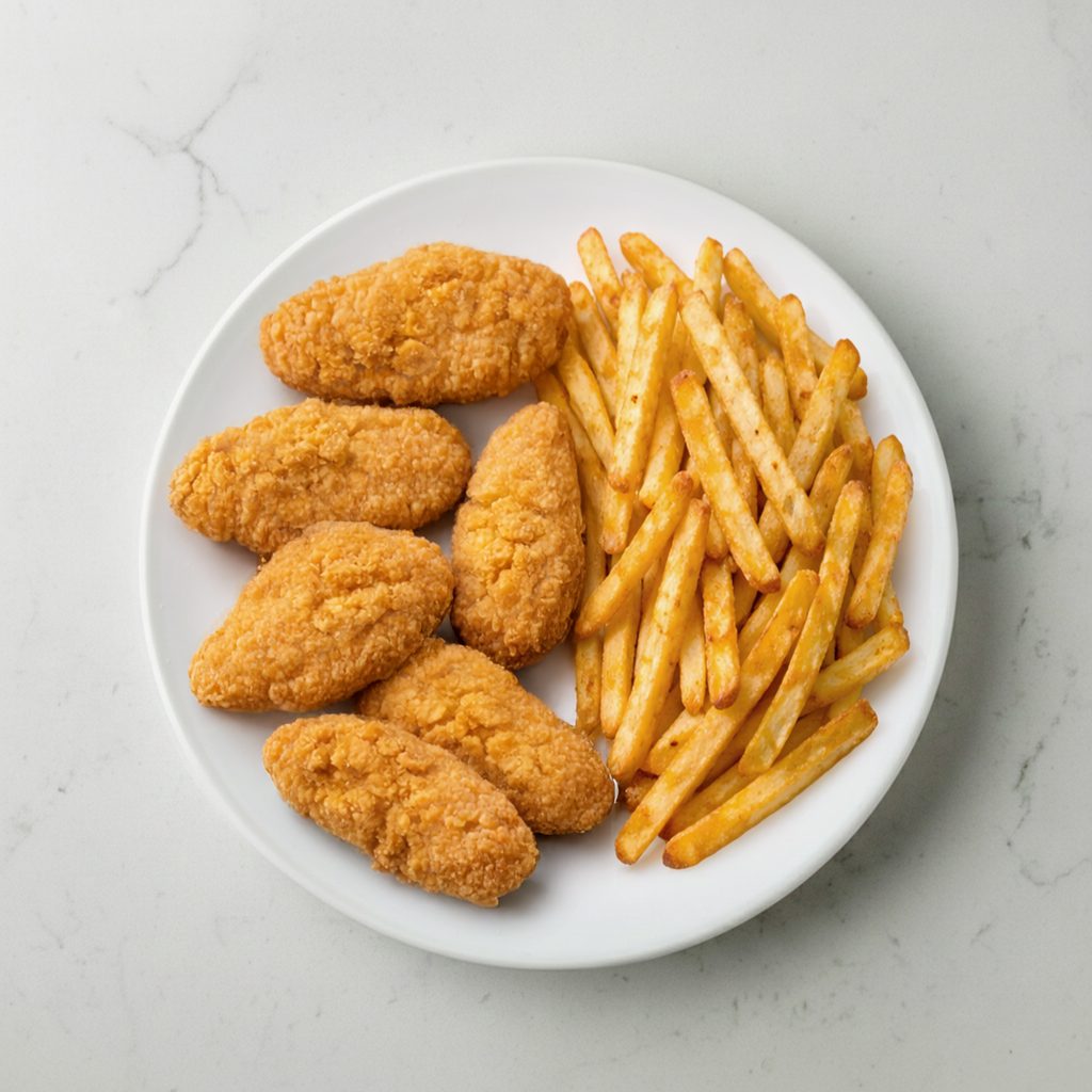 Fresh Chicken Fingers.