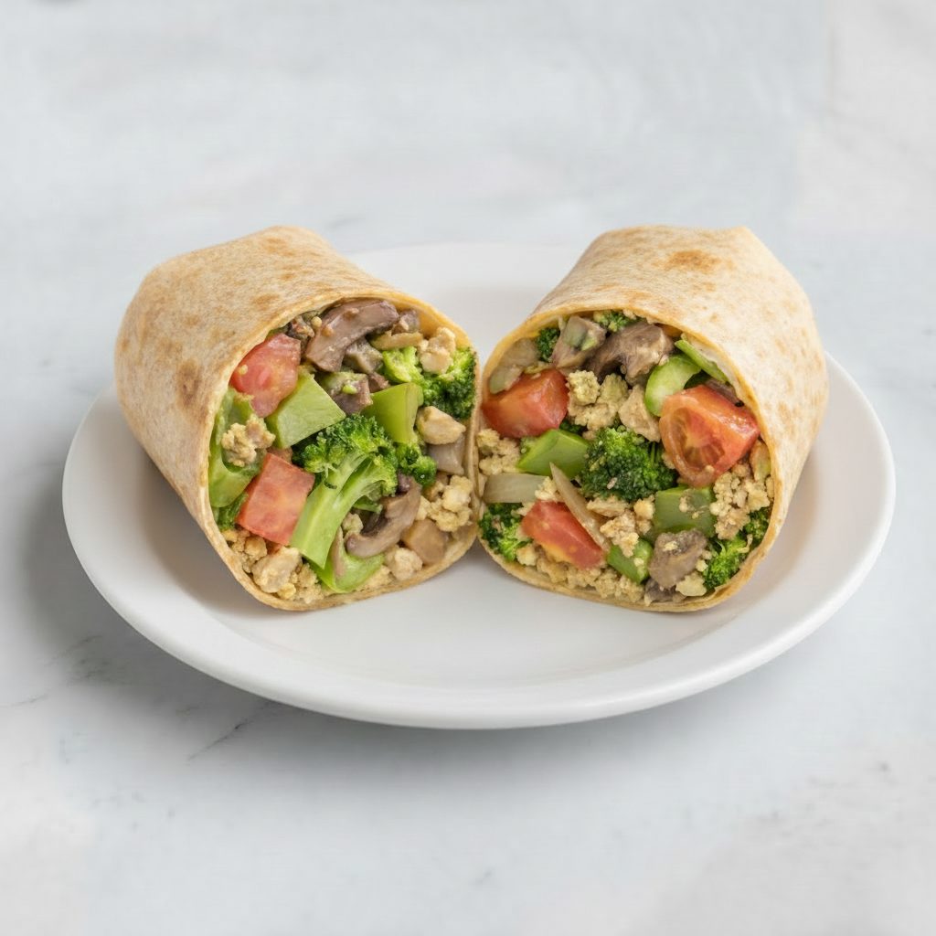 Grilled Veggie Wrap.