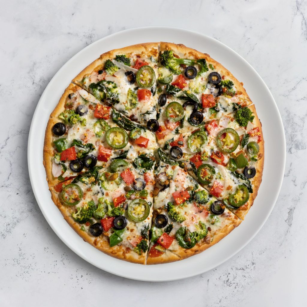 Vegetable Lovers Pizza.