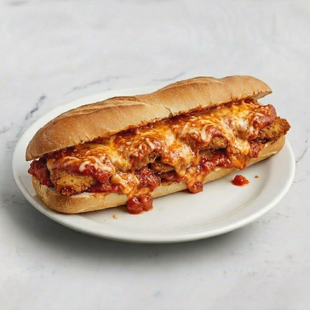 Chicken Parmesan Sub.