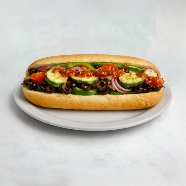 Cold Veggie Sub.