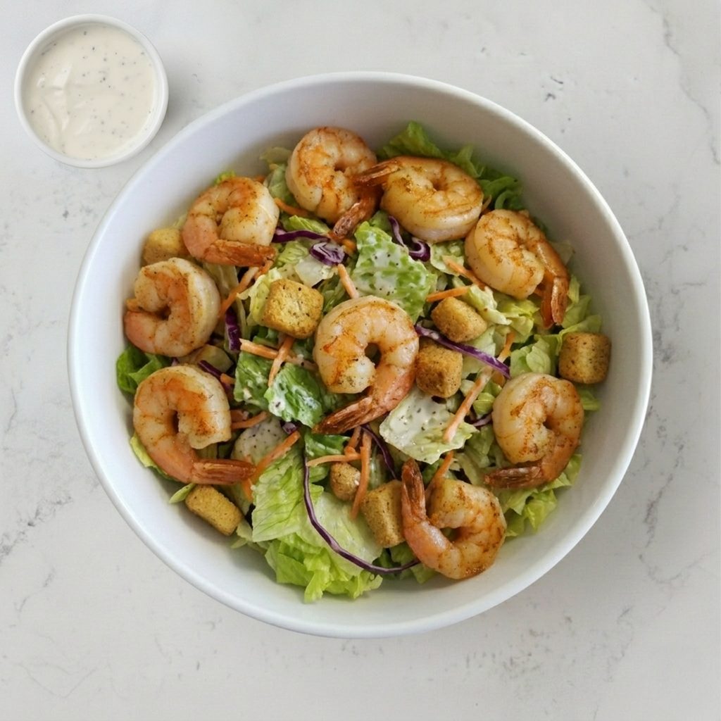 Grilled Shrimp Salad.