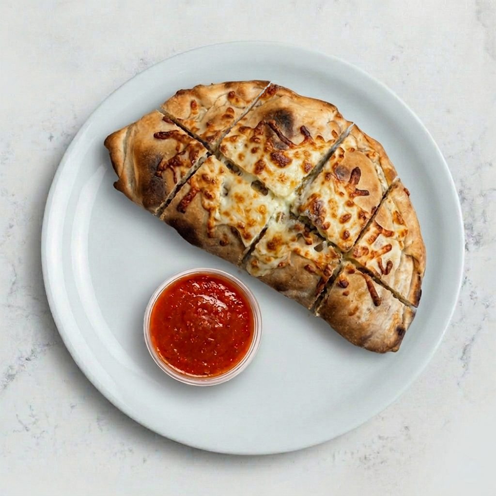 Chicken Parmesan Calzone.