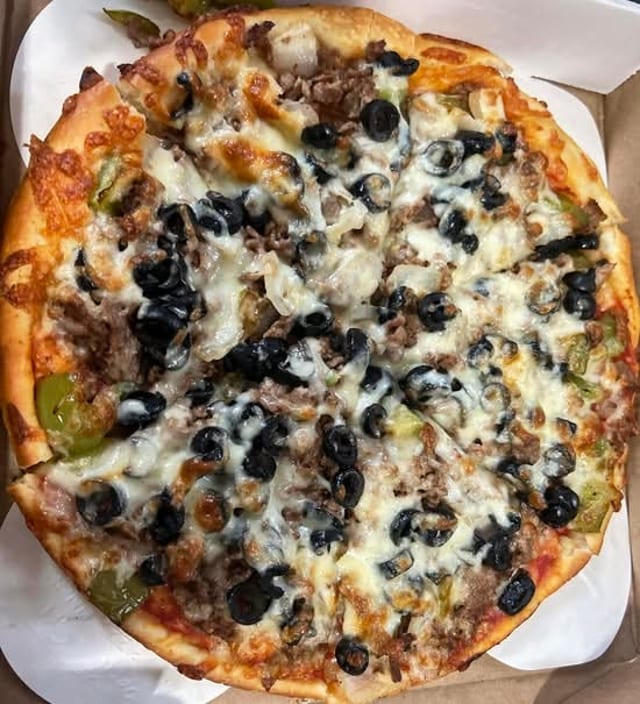 Steak Pizza Special.