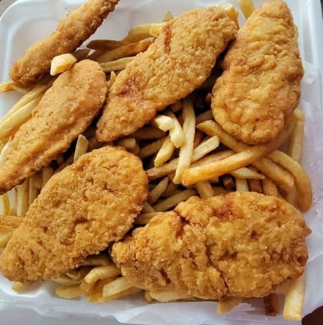 Fresh Chicken Fingers.